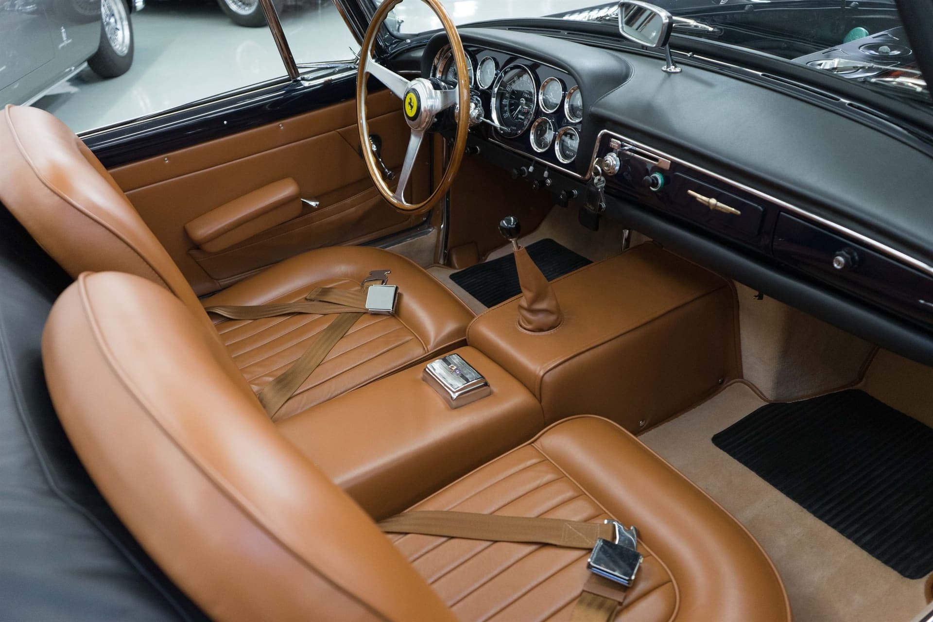 Ferrari 250 GT interior detail restored by Farland