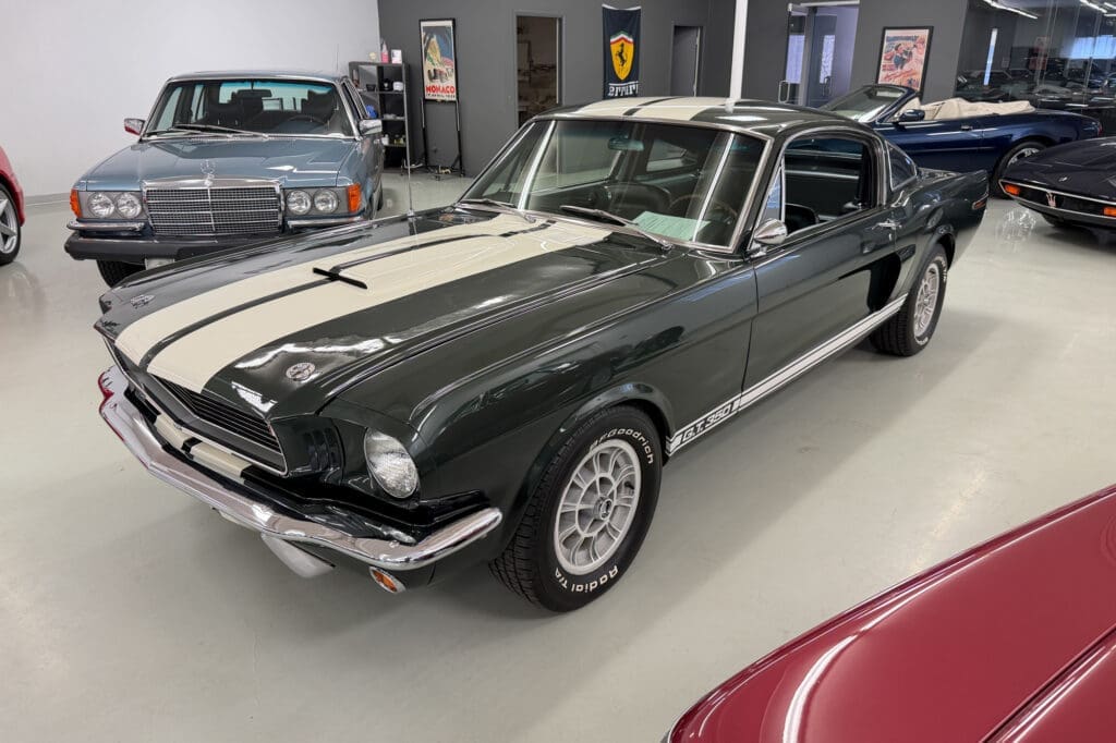 1966 Shelby GT350 Ivy Green Coupe